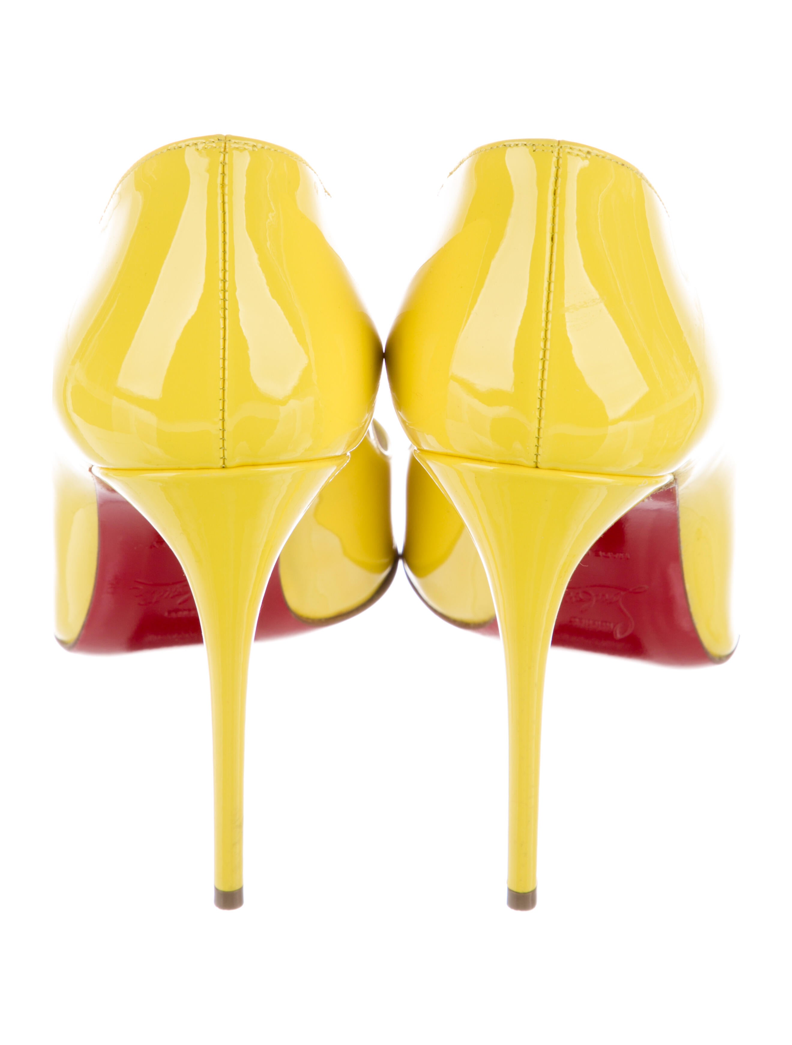 Christian Louboutin Pigalle Follies 100 Patent Leather Pumps